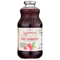 LAKEWOOD ORGANIC: Pure Cranberry Juice, 32 oz