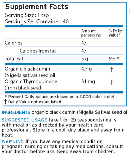 Black Seed Oil