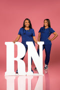 Giant Wooden RN Nurse Graduation Photo Props | 3-Foot Letter Set for Nursing Portraits