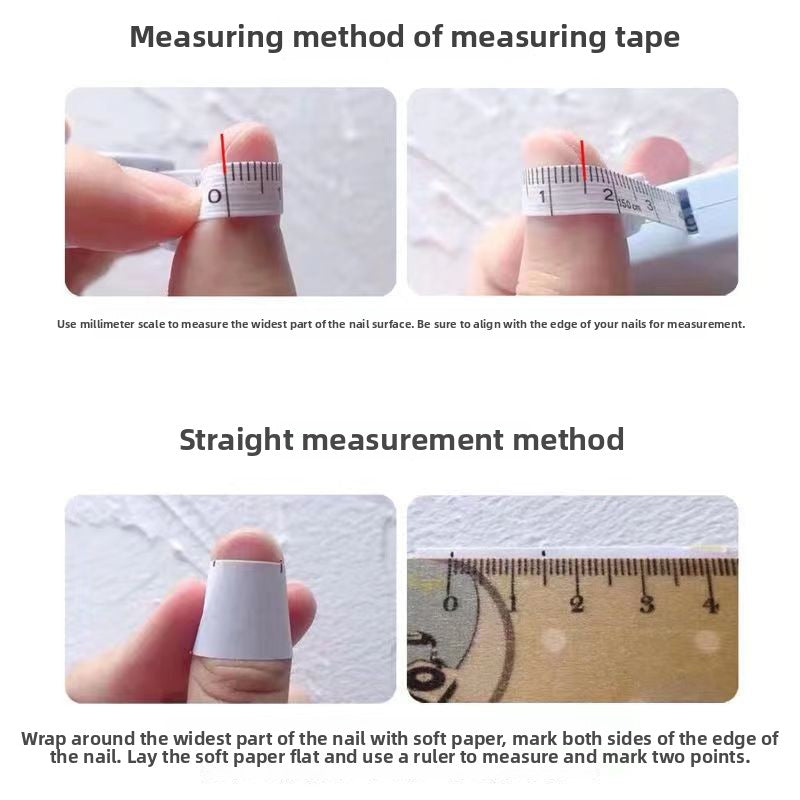 0982- Handmade press on nails fake nails removable