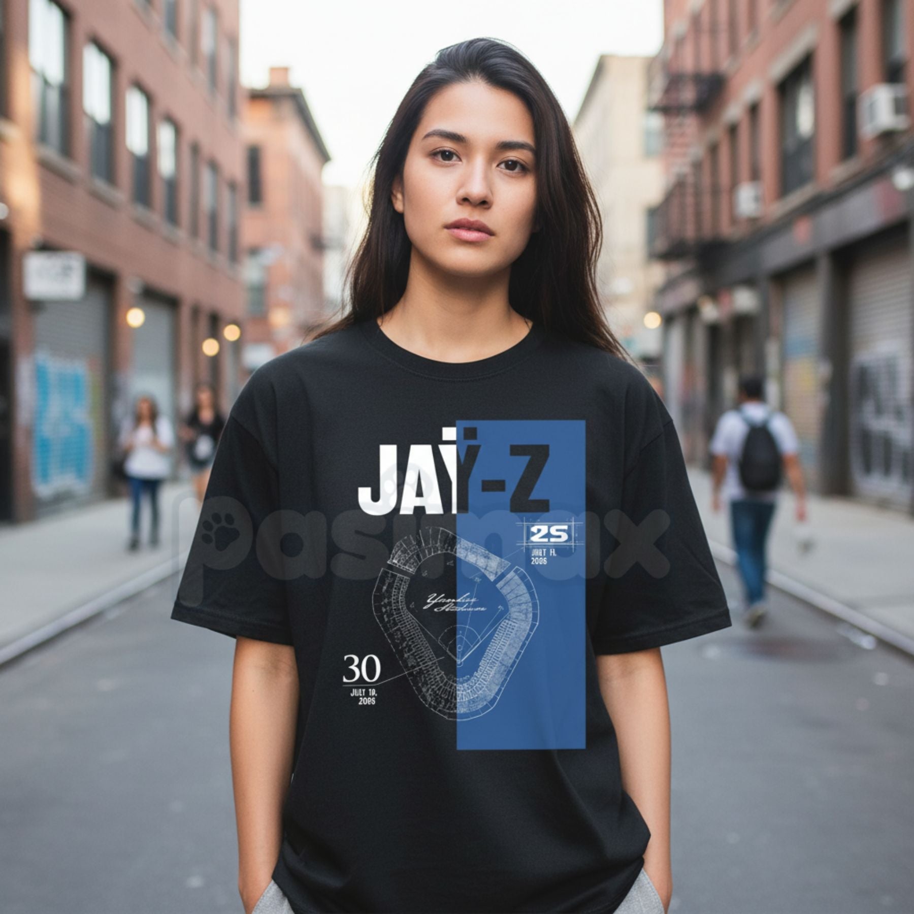 Vintage Jay-Z "Two Historic Nights" T-Shirt – Hov Brooklyn Hip Hop Graphic Tee, Premium 100% Cotton Concert Legacy Top, Soft Lived-In Heavyweight Retro Rap Shirt, Made in USA