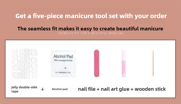 0982- Handmade press on nails fake nails removable