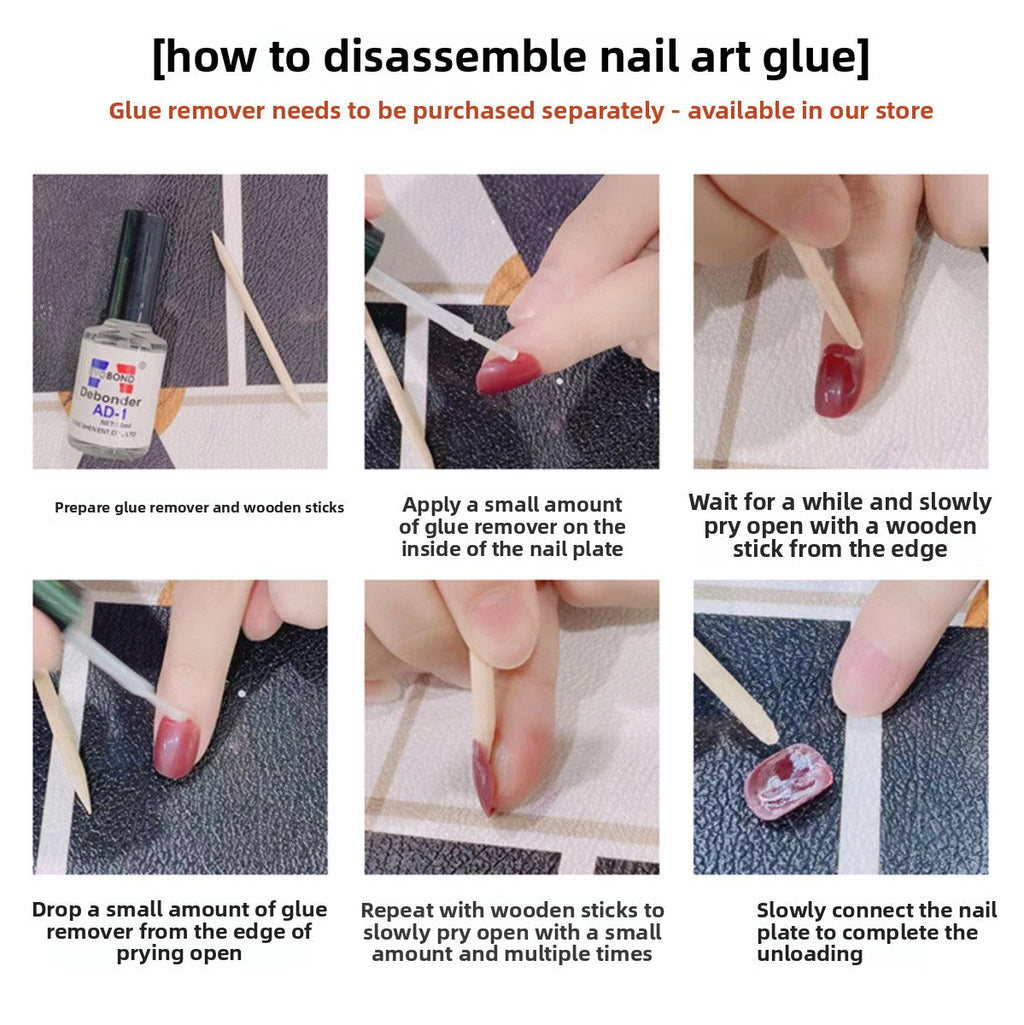 0938- Handmade press on nails fake nails removable