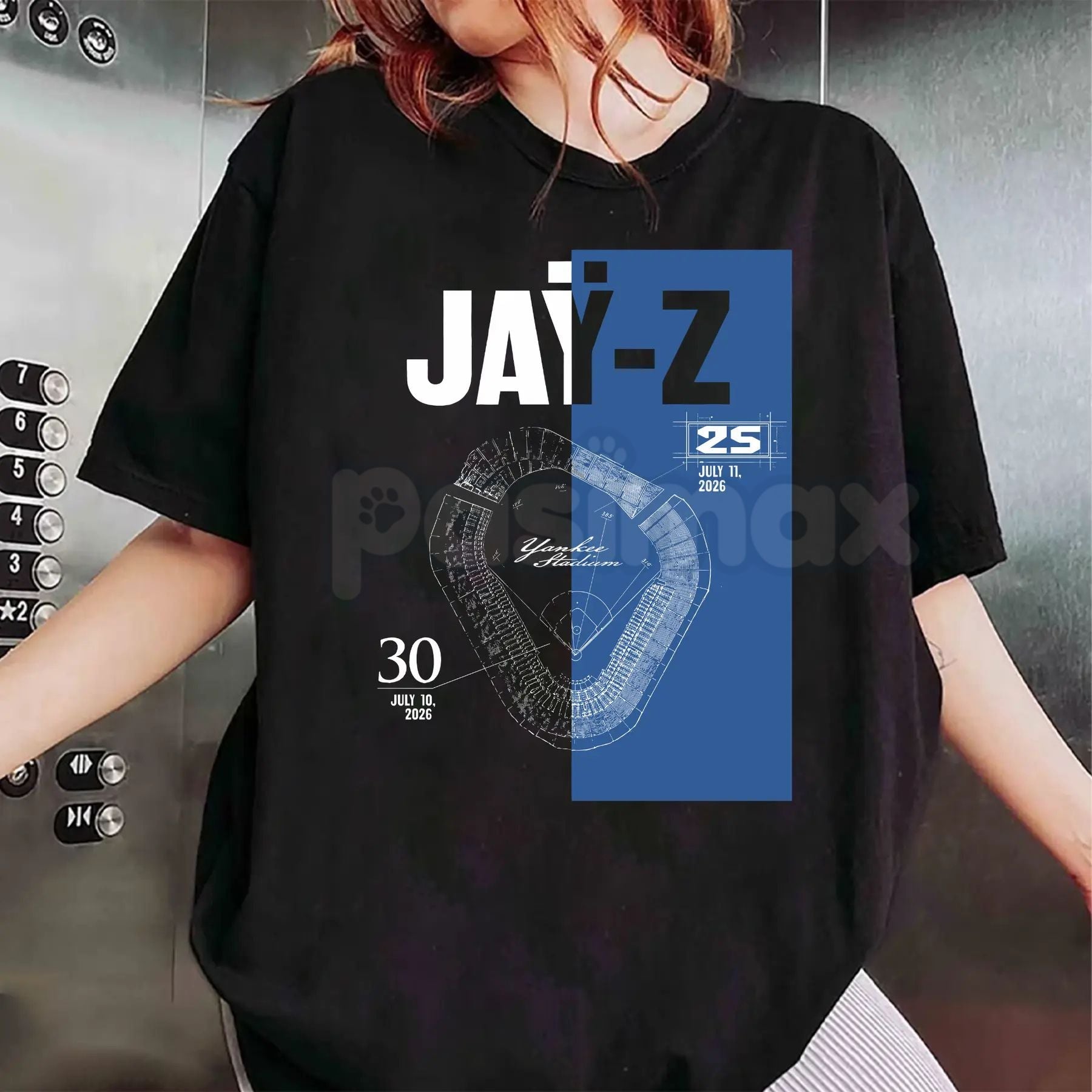 Vintage Jay-Z "Two Historic Nights" T-Shirt – Hov Brooklyn Hip Hop Graphic Tee, Premium 100% Cotton Concert Legacy Top, Soft Lived-In Heavyweight Retro Rap Shirt, Made in USA