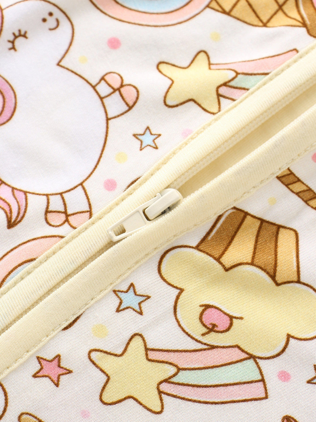Posh TOT Sweet Treats Bamboo Baby Convertible Zippy Romper
