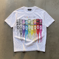 Colors Tee Streetwear Graphic Y2K Unisex Regular Fit Crew Neck T Shirt 220GSM Cotton