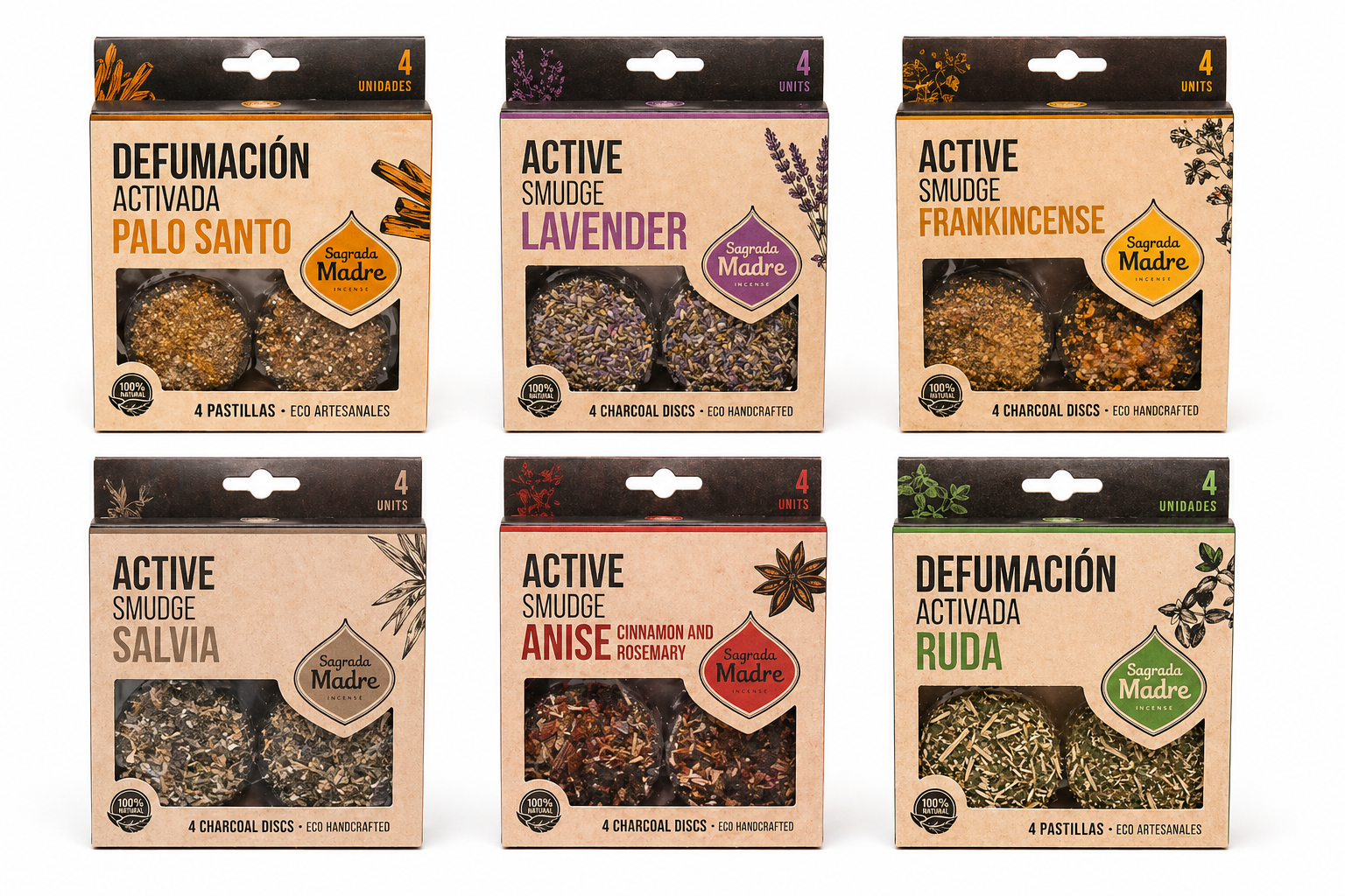 Smoke Cleanse Charcoal Disk Collection