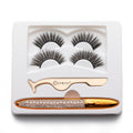 Gluten-Free Vegan Lash Kit – No-Glue Reusable Lashes, Nut-Free & Waterproof Liner