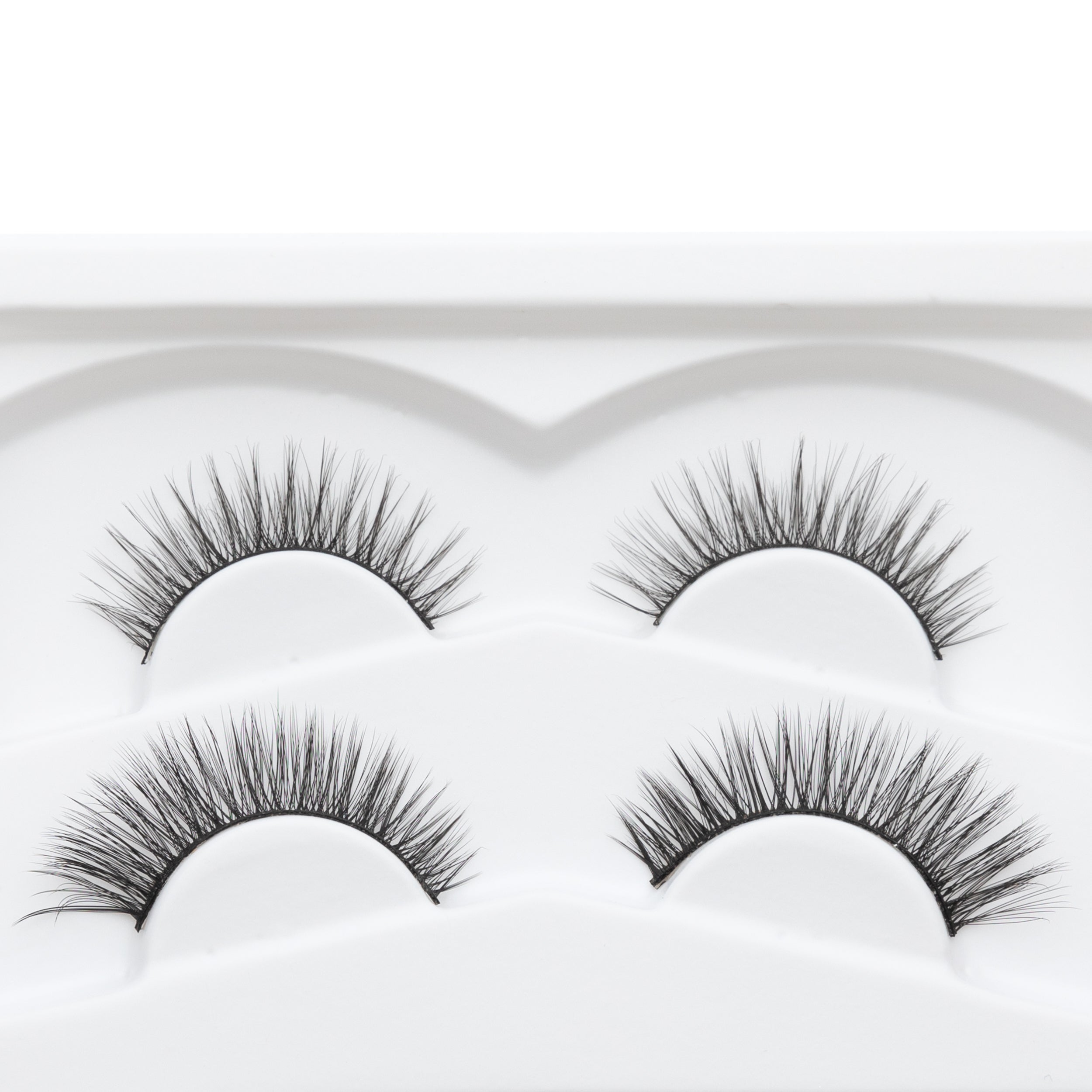 Gluten-Free Vegan Lash Kit – No-Glue Reusable Lashes, Nut-Free & Waterproof Liner