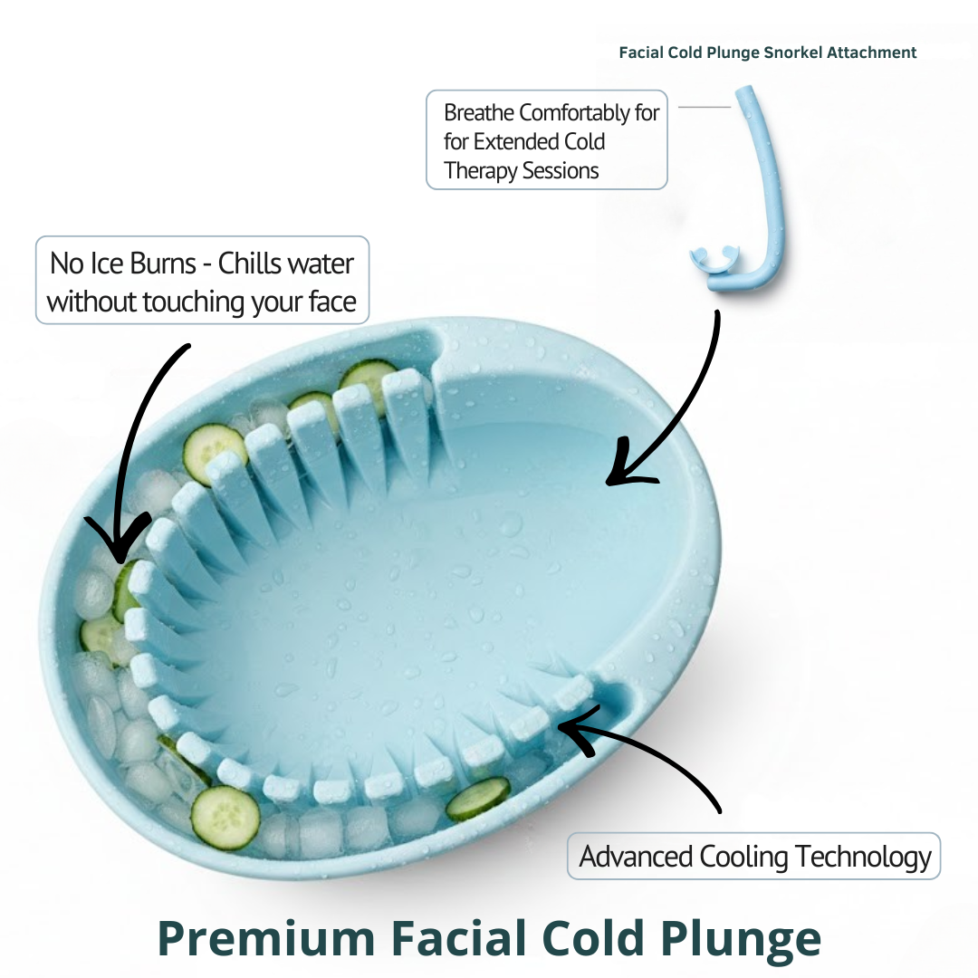 Face Plunge Pure - Facial Cold Plunge Bowl with Ice Chamber