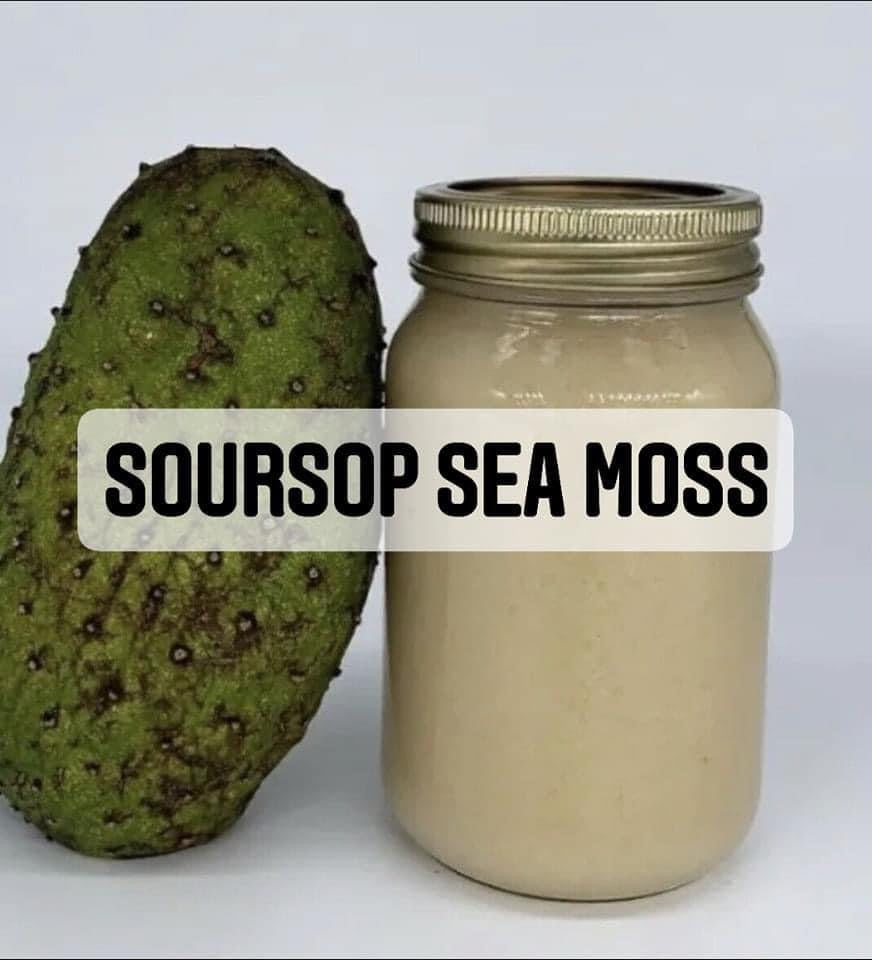 Soursop Sea Moss Gel | Organic Superfood Blend Boost Immunity & Detox Naturally
