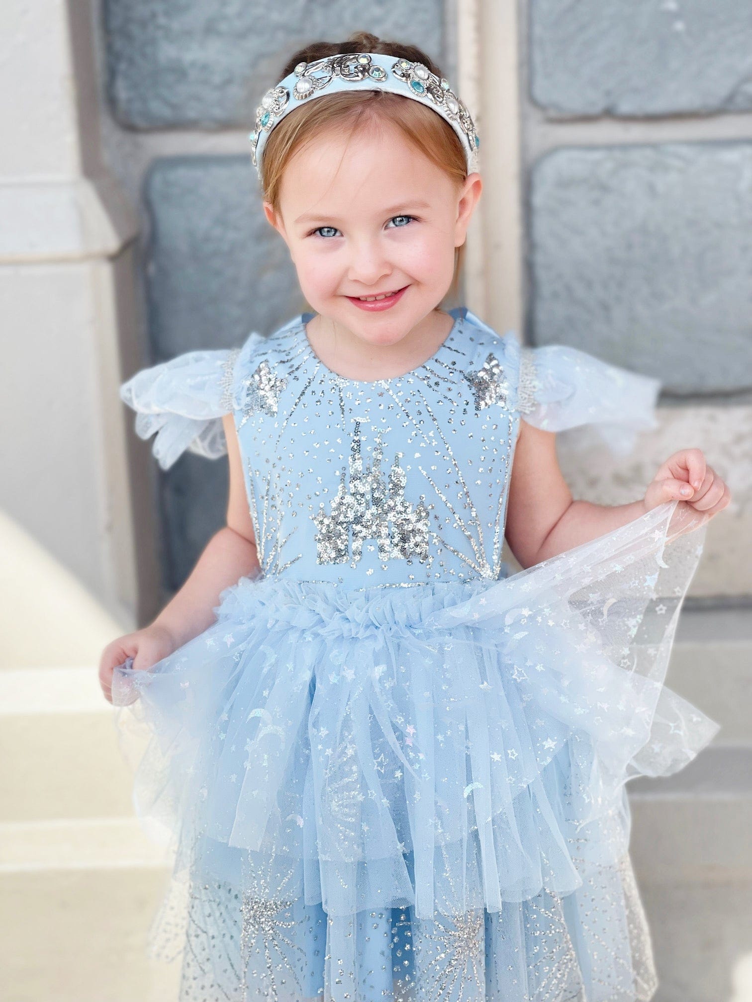Little Princess Cinderella Girls Tulle Dress