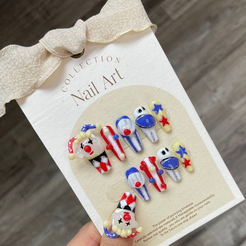 0938- Handmade press on nails fake nails removable