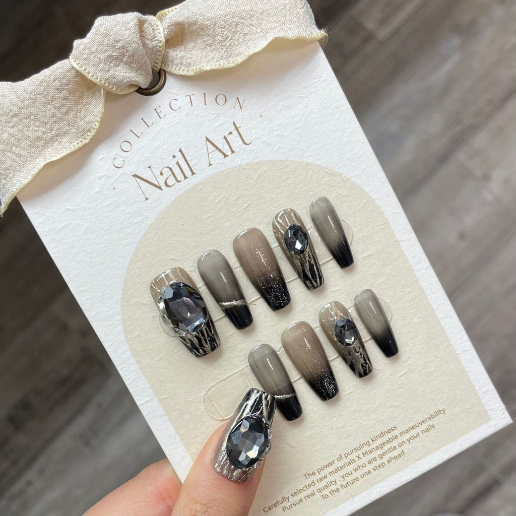0938- Handmade press on nails fake nails removable