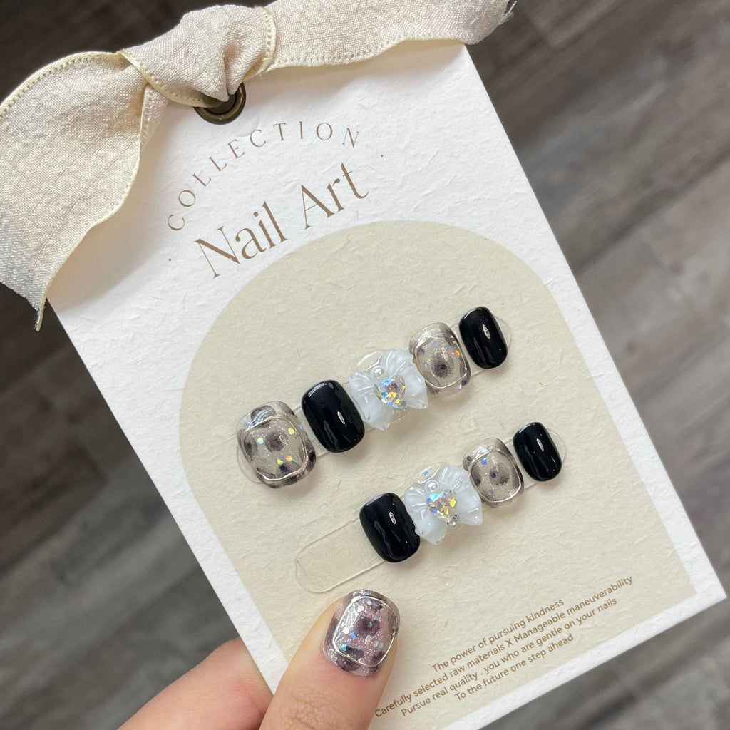 0938- Handmade press on nails fake nails removable