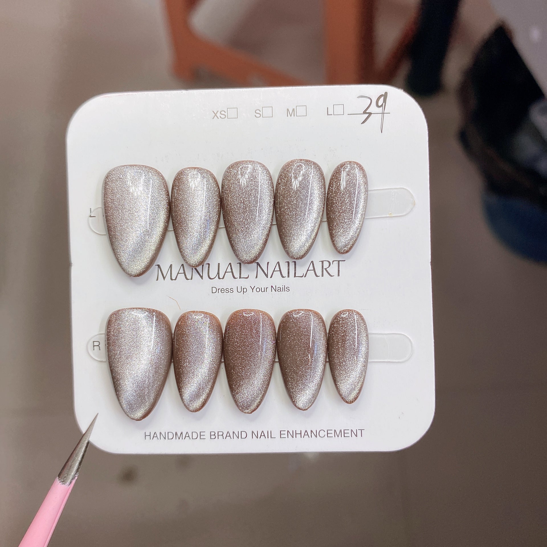 0965- Handmade press on nails fake nails removable
