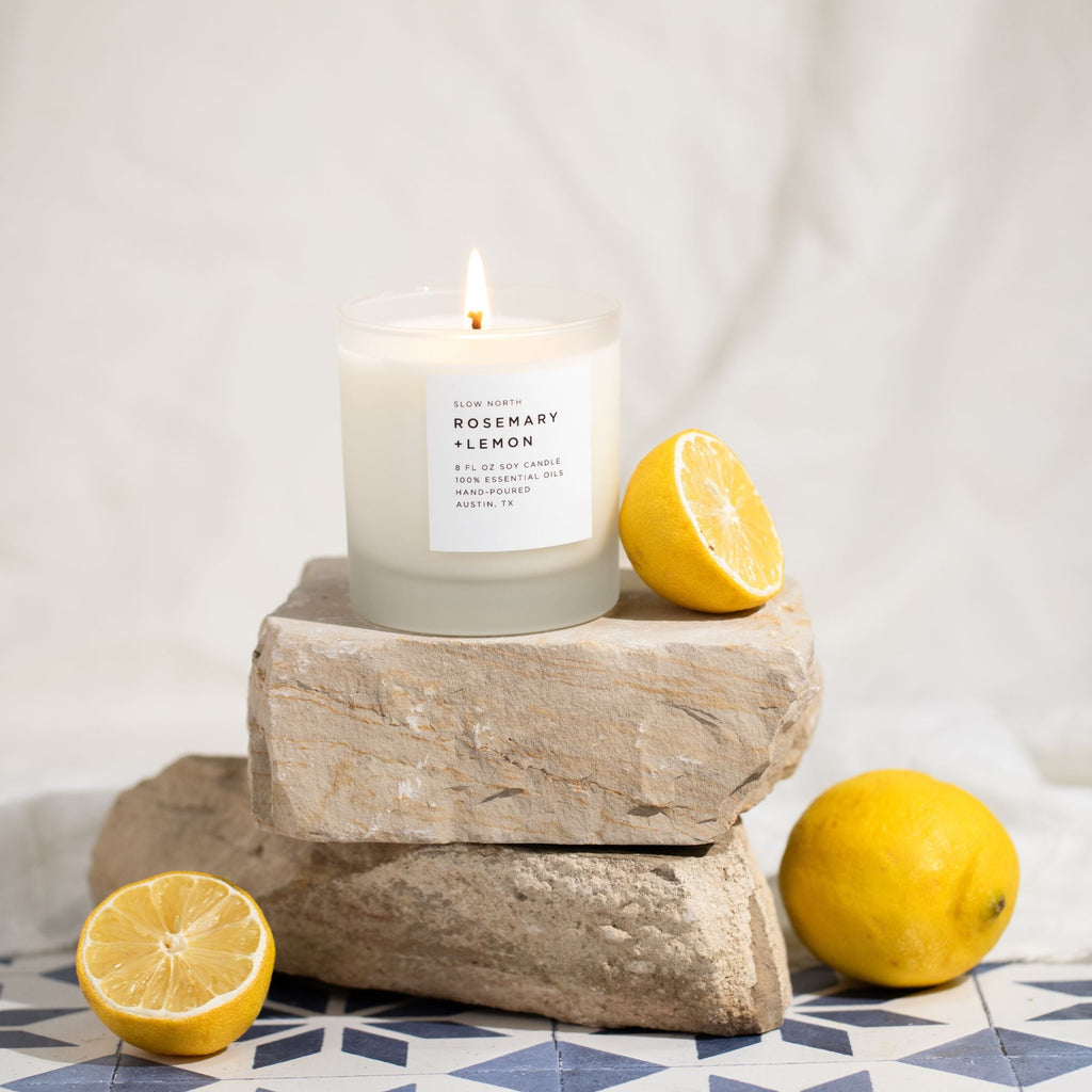 Rosemary + Lemon - Signature Candle