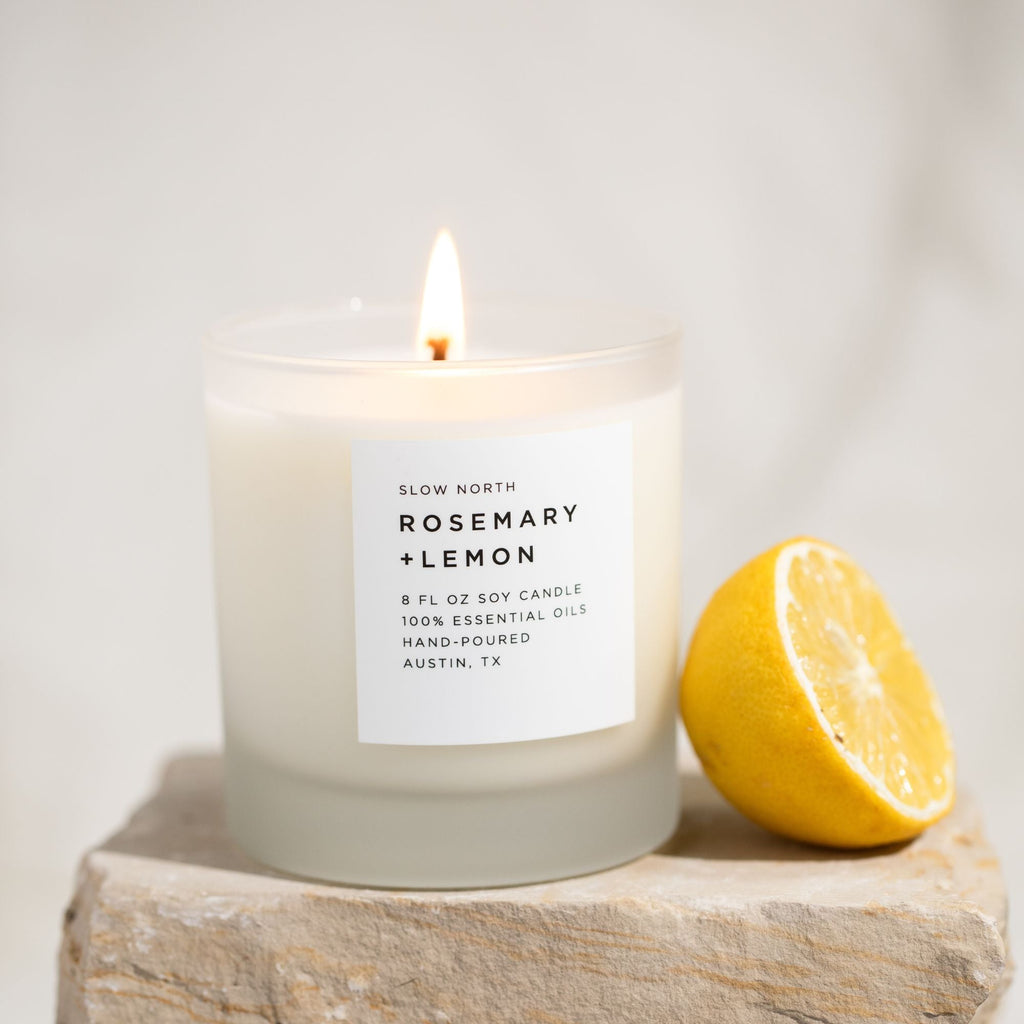 Rosemary + Lemon - Signature Candle