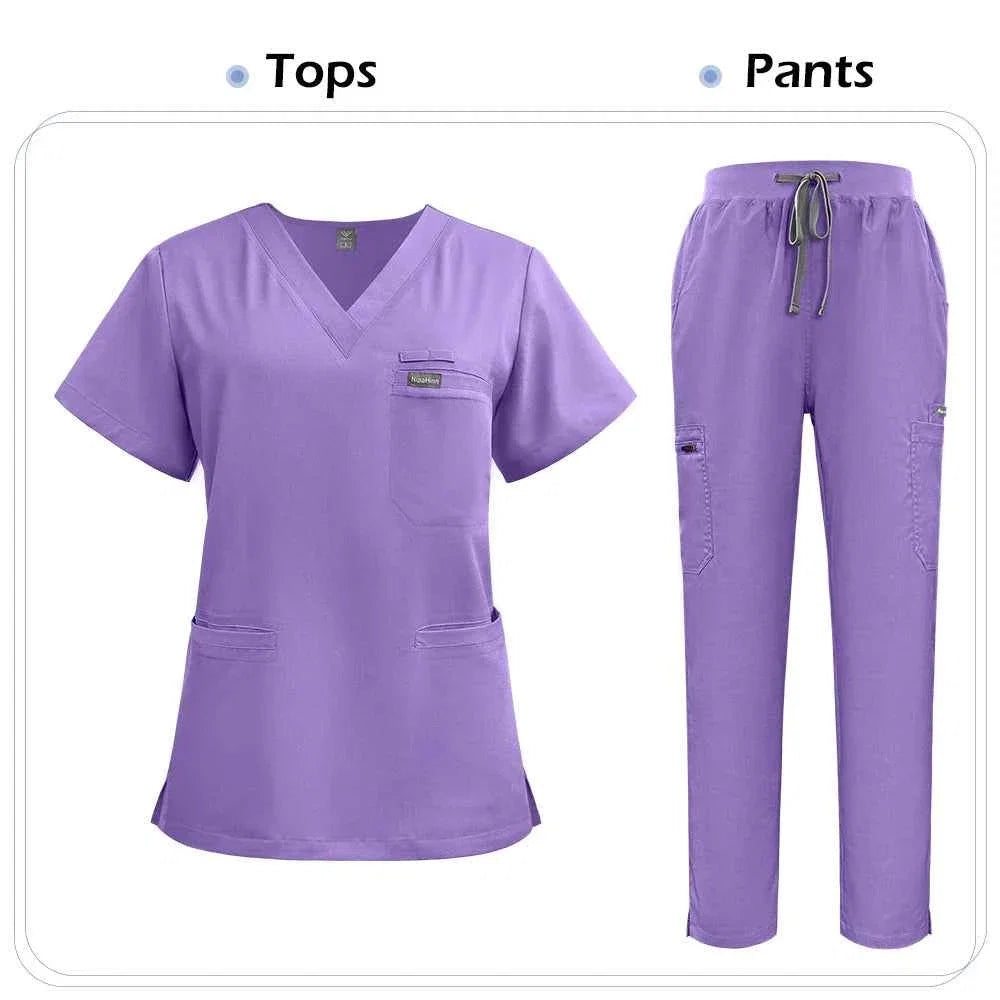 Niaahinn Medical Uniform Scrub Set
