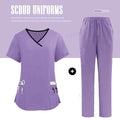Nurse Uniform Medical Scrubs Set Women