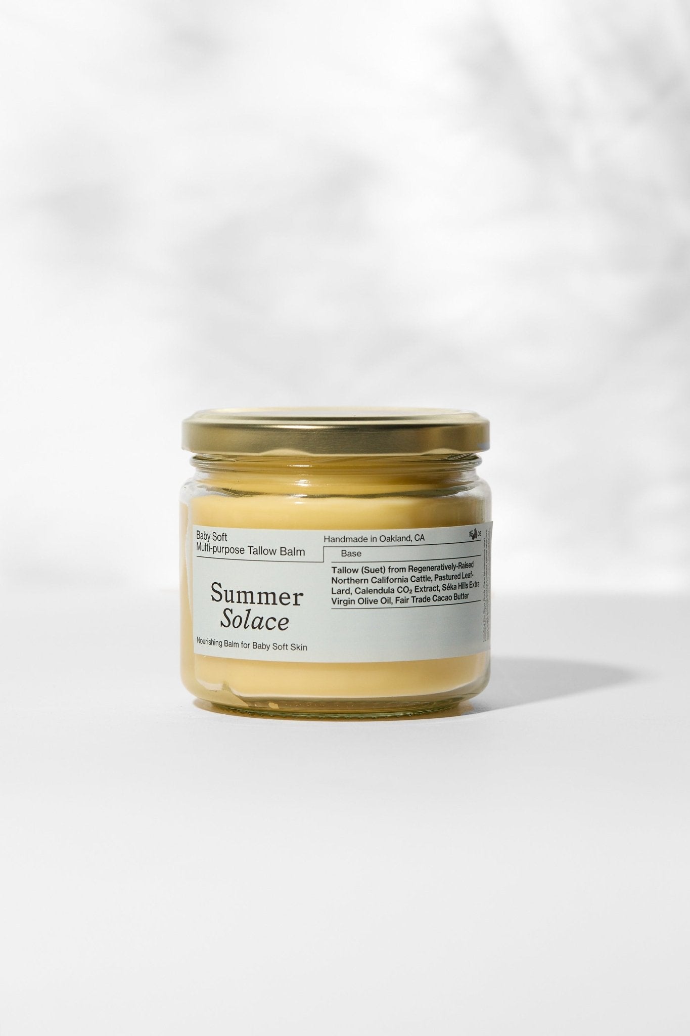 Baby Soft Family Tallow Balm for Sensitive Skin • Gentle Unscented Moisturizer