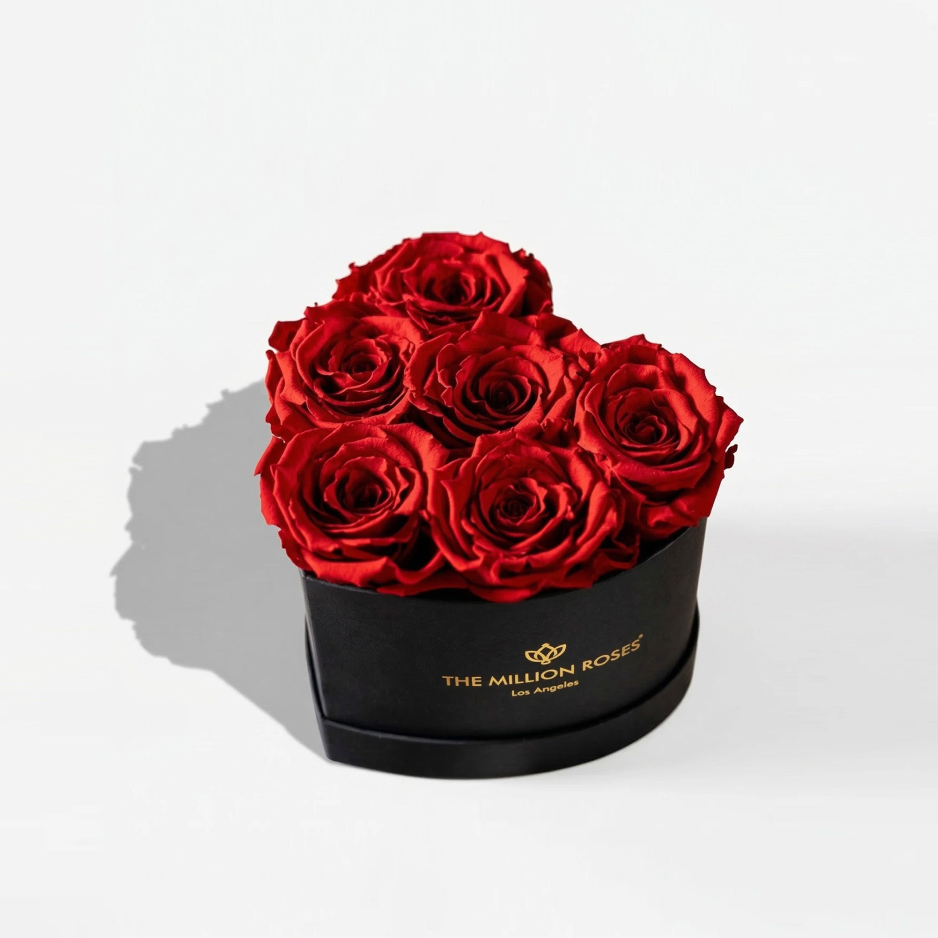 Baby Heart Black Box | Red Roses