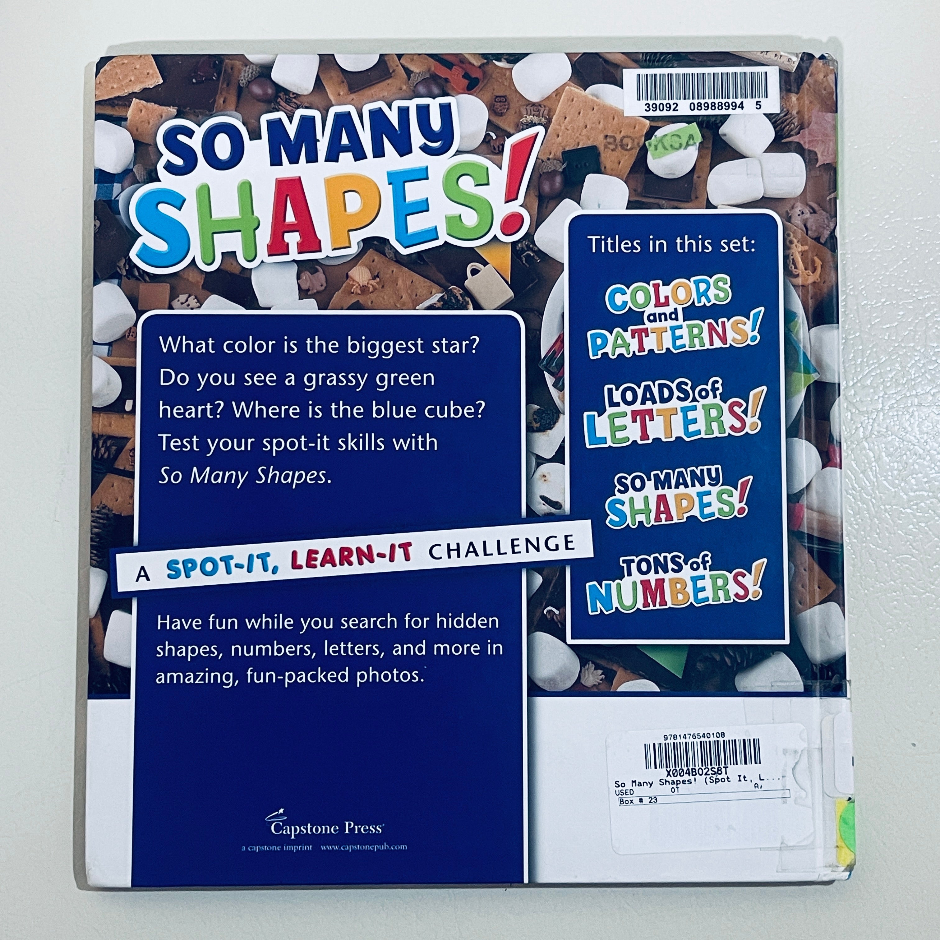So Many Shapes! A Spot-It, Learn-It Challenge by Sarah L. Schuette (Used - Fair)