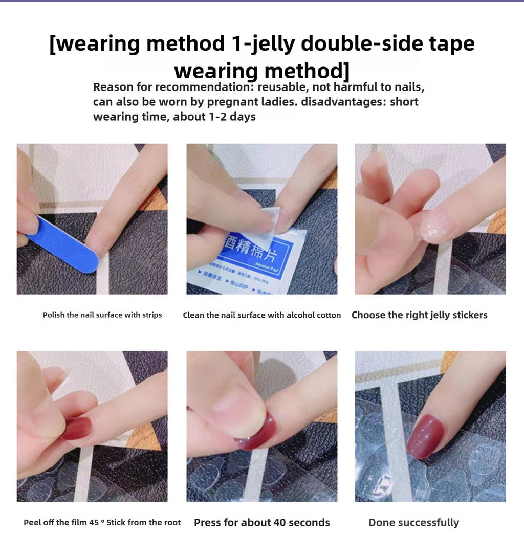 0938- Handmade press on nails fake nails removable