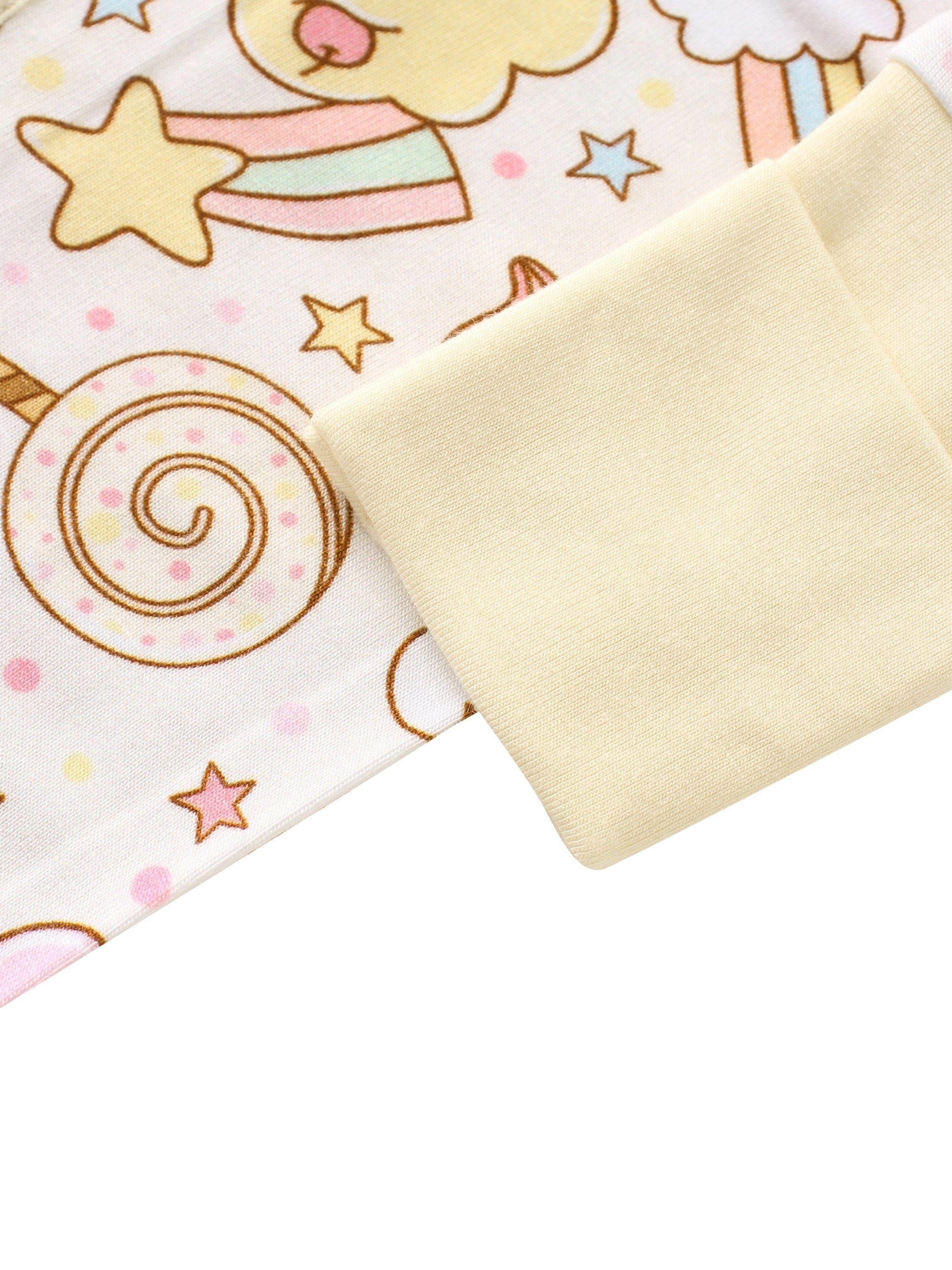 Posh TOT Sweet Treats Bamboo Baby Convertible Zippy Romper