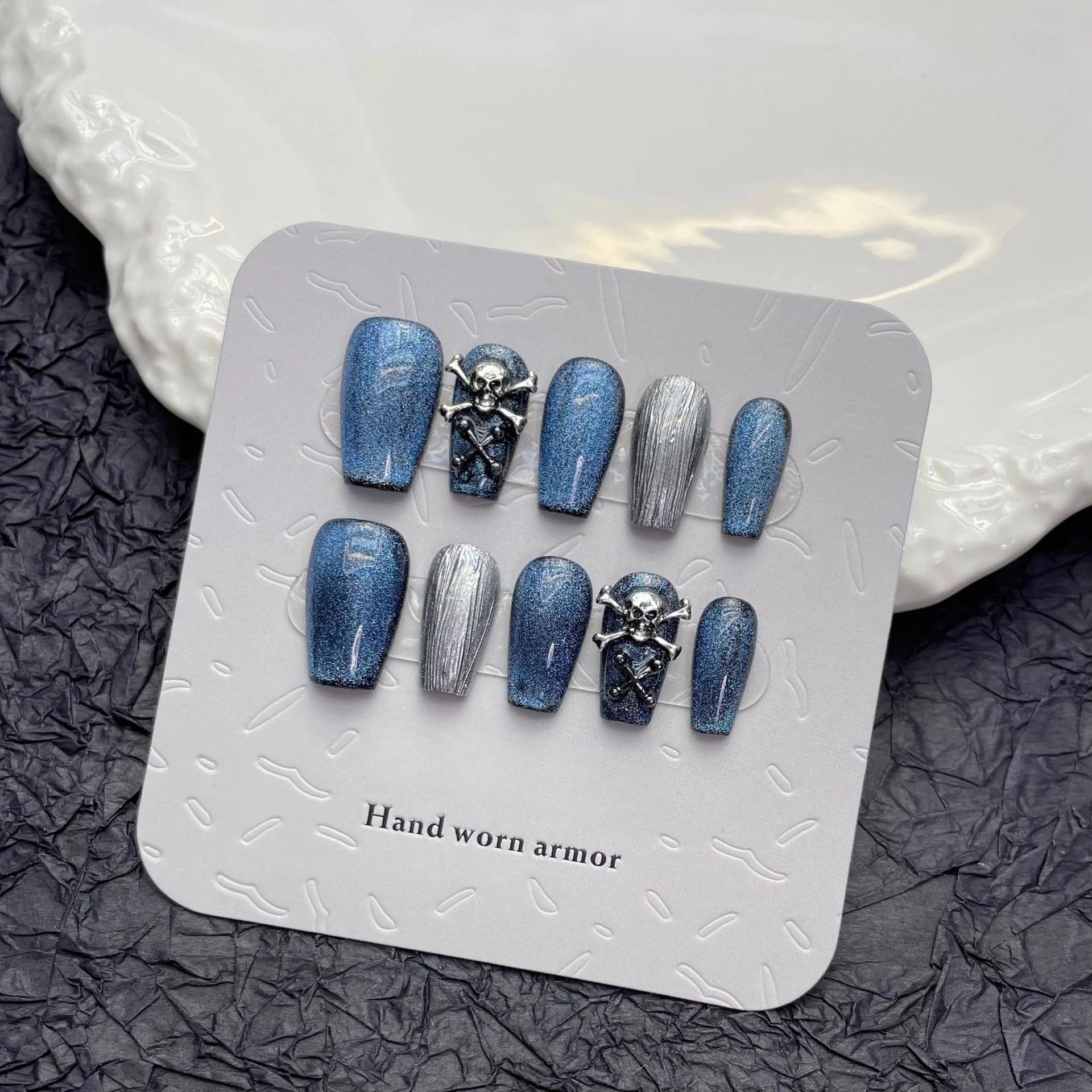 0938- Handmade press on nails fake nails removable