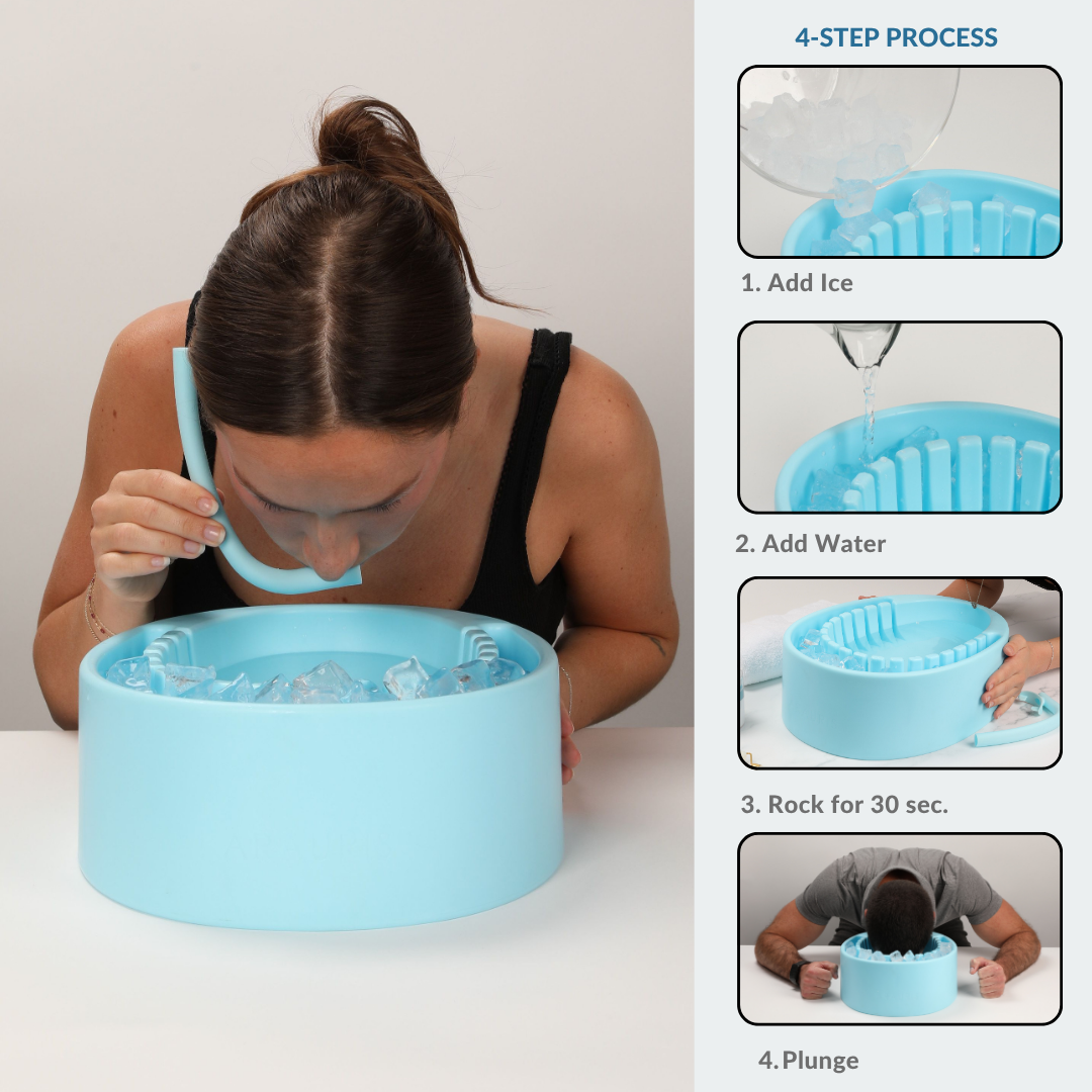 Face Plunge Pure - Facial Cold Plunge Bowl with Ice Chamber