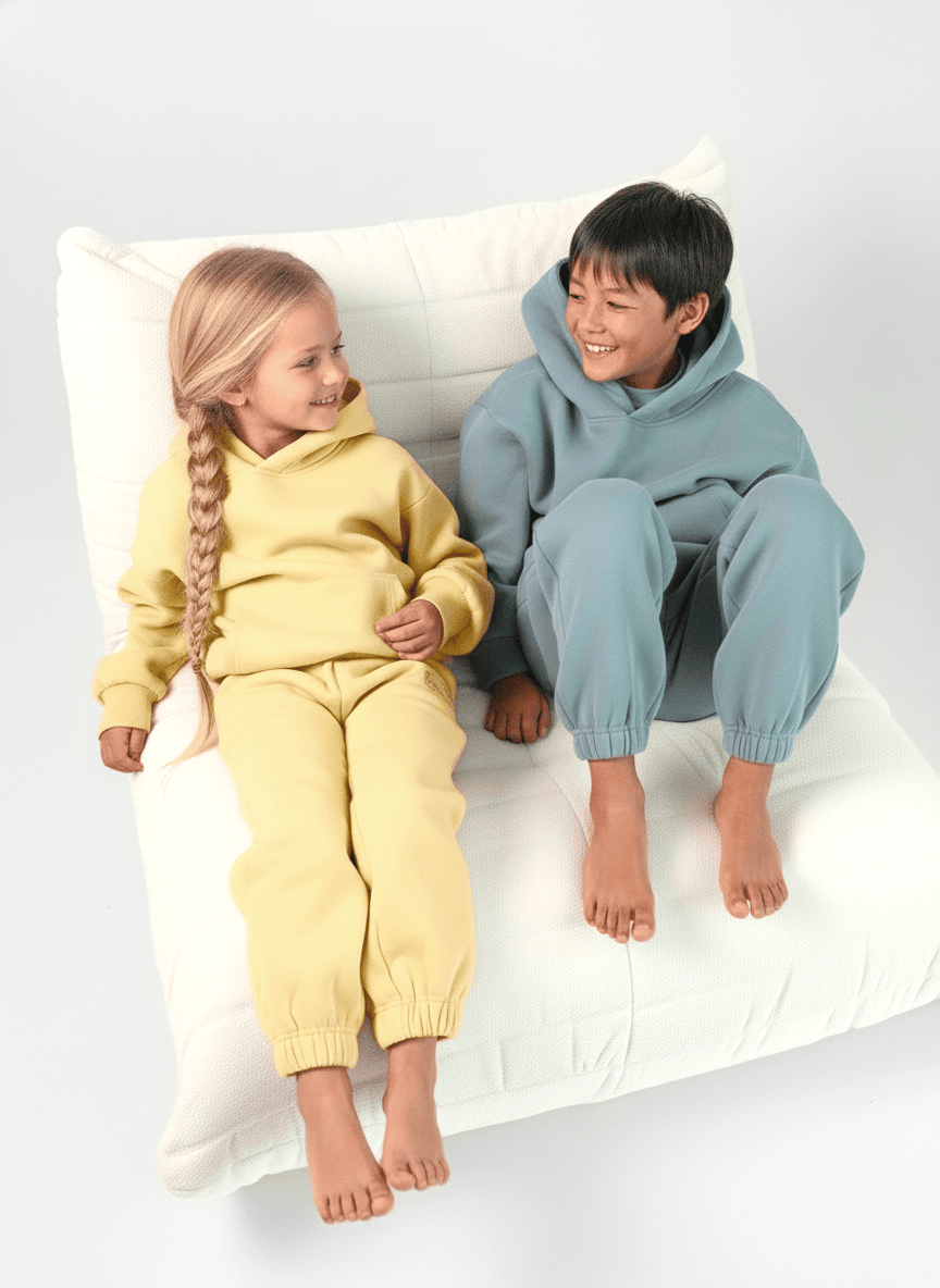 Dreamy Soft Charlie Play Solid Color - Bamboo Kids Sweatpants Ver 2
