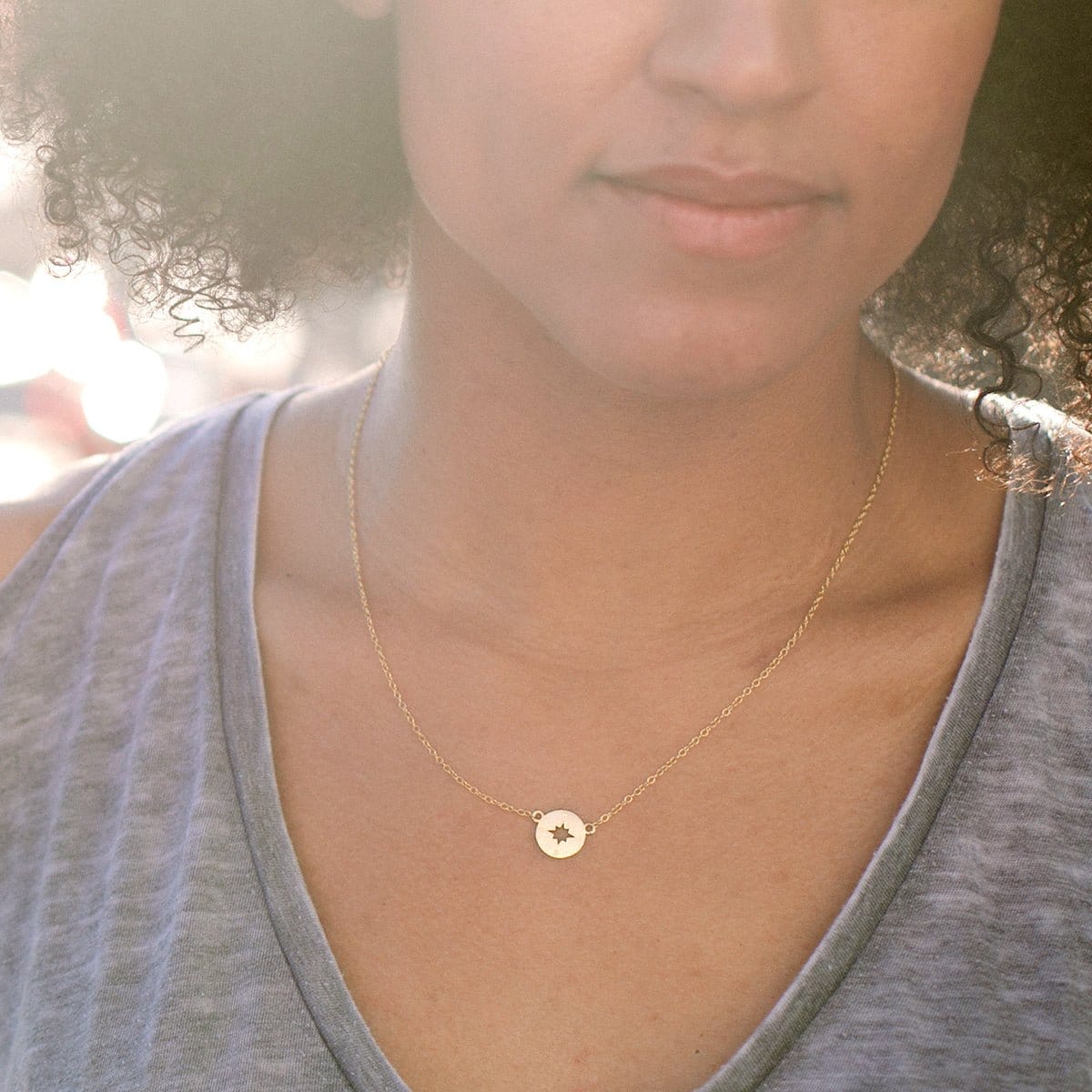 Nurse Compass Necklace