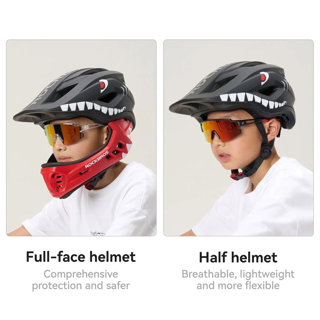 Kids Full-Face Bike Helmet