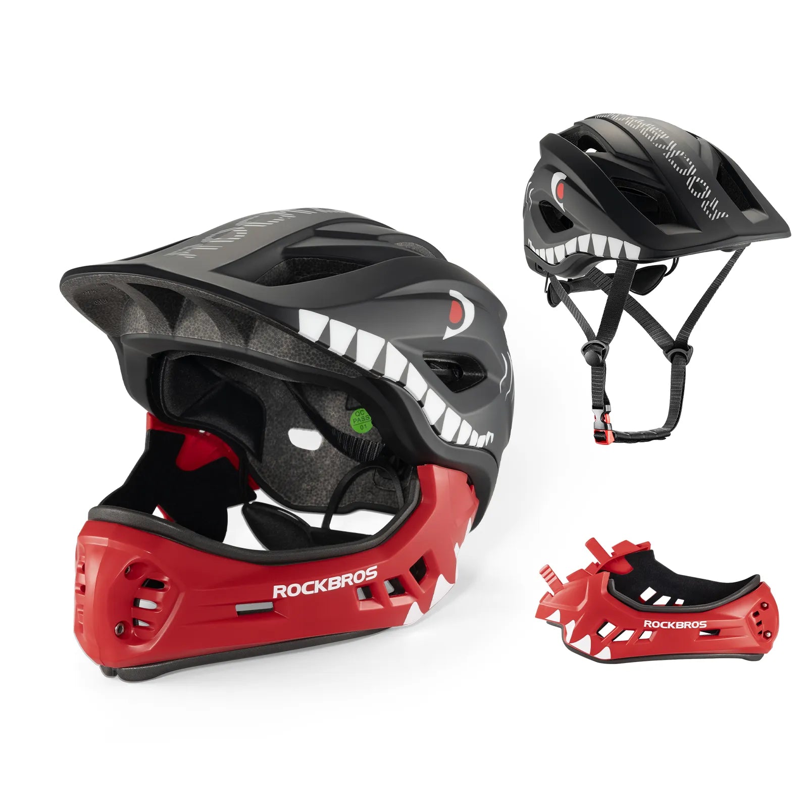 Kids Full-Face Bike Helmet