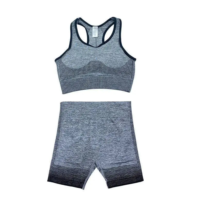 Women’s Seamless Yoga Hip Lifting Workout Set